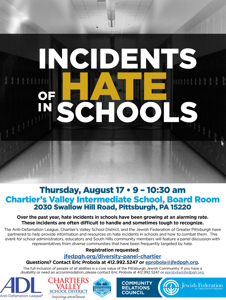 Incidents of Hate in Schools